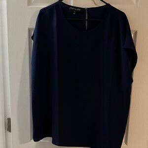 Navy Blue Women's Blouse by New York & Company